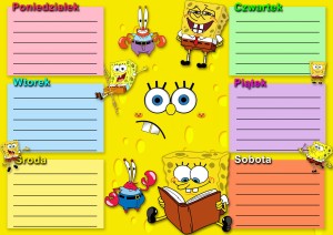 Plan lekcji A4