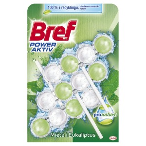 Bref wc 3x50g mięta i eukaliptus
