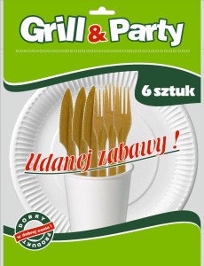 Piknik ECO zestaw grilowy a6 kompozyt /20/