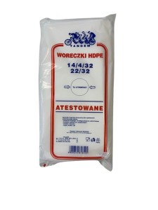 Woreczki HDPE 14/4/32 grube /10/