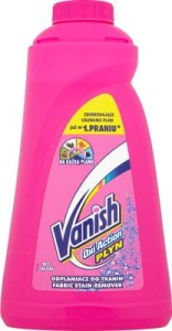 Vanish odplamiacz w płynie pink 1l