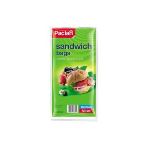 Torebki papierowe śniadaniowe 50szt Paclan