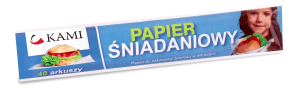 Papier śniadaniowy rolka 40 arkuszy K /100/