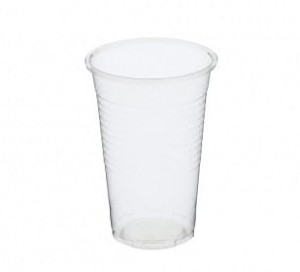 Kubek plastikowy przezroczysty a100 200ml /30/
