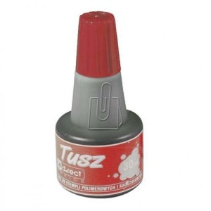 Tusz do stempli czerwony 30ml