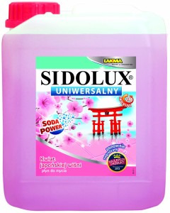 Sidolux płyn uniwersalny kwiat jap.wiśni 5l