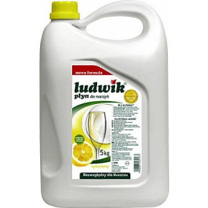 Ludwik płyn do mycia naczyń cytryna 5l