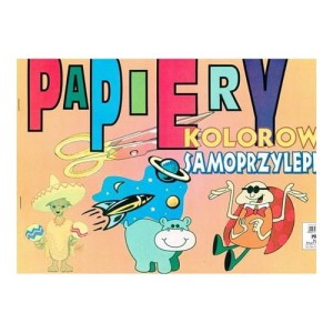 Zeszyt samoprzylepny kolorowy A5 b5