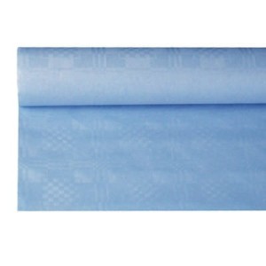 Obrus papierowy w rolce błękitny 1.18mx6m /30/