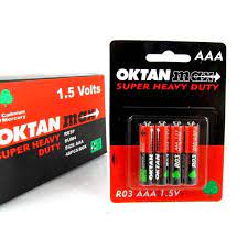 Bateria OKTAN max HD R03(4B) AAA /4/