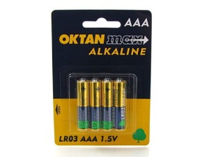 Bateria OKTAN max HD alk  LR03(4B) AAA /4/
