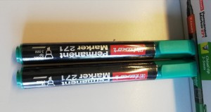 Marker Luxor prmanent 271 zielony sko /10/