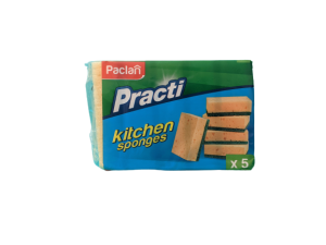 PACLAN Zmywak PRACTI 5szt gabka do naczyń