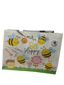 Eko torba PP tkany Bee Happy 34x22x34