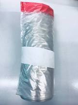 Worki na śmieci 240l transparent z uszami /20/