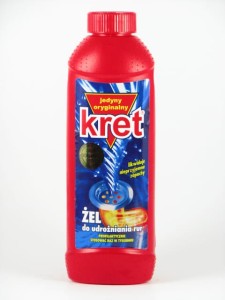 Kret żel do udrażniania rur 500ml