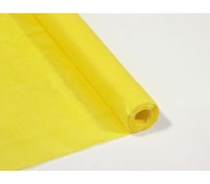 Obrus papierowy w rolce żółty jasny 1.18mx6m /30/