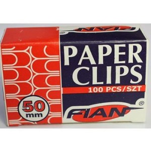 Fian Spinacz biurowy metalowy 50mm a100 /10/