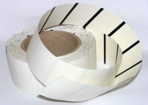 Etykieta kartonowa 60/38/1000/36/ żółta