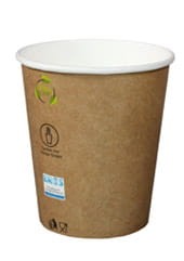 Kubek papier Green Leaf 300/380 ml a50 /20